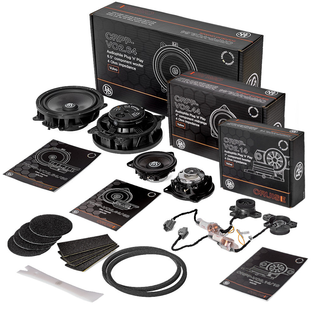 DLS Framsystem till Volvo 2014> med Harman/Kardon eller Bowers & Wilkins
