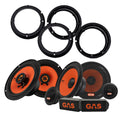 GAS 6.5" MAD K1 & X1-högtalarpaket, VW/Skoda/Seat 1997-2014
