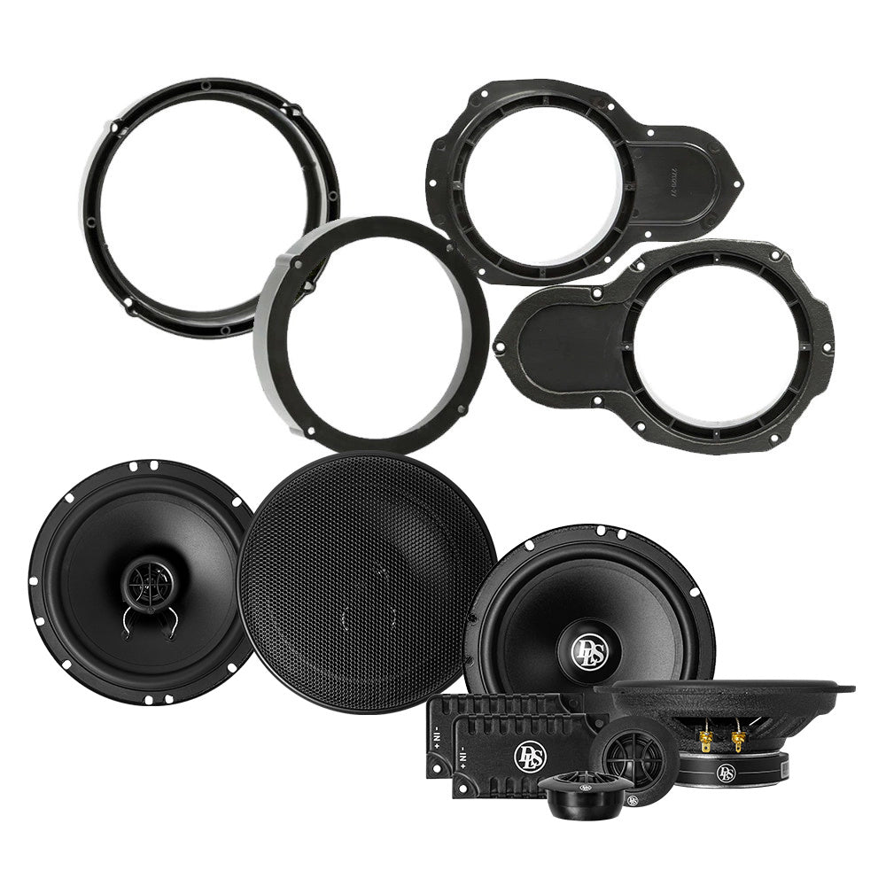 DLS 6.5" PA-6.20 & PA6-högtalarpaket, VW Passat B6/B7