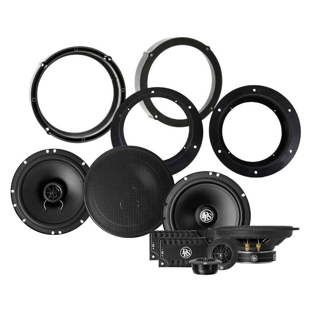 DLS 6.5" PA-6.20 & PA6-högtalarpaket, VW Golf/Passat