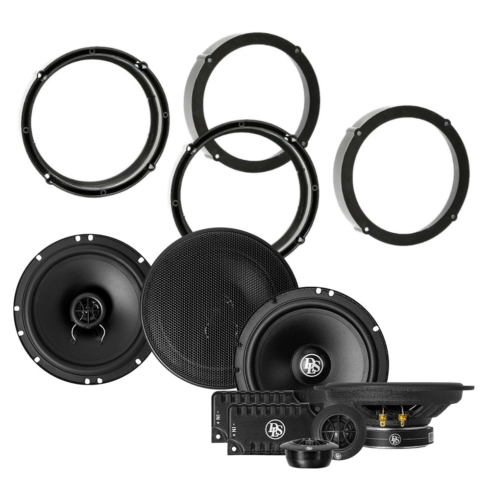 DLS 6.5" PA-6.20 & PA6-högtalarpaket, VW/Skoda/Seat