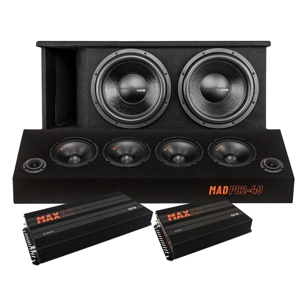 DS18 ZR212LD med GAS MAD PB2-48, tungt raggarpaket