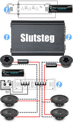 Avatar 4x6.5"kit med slutsteg