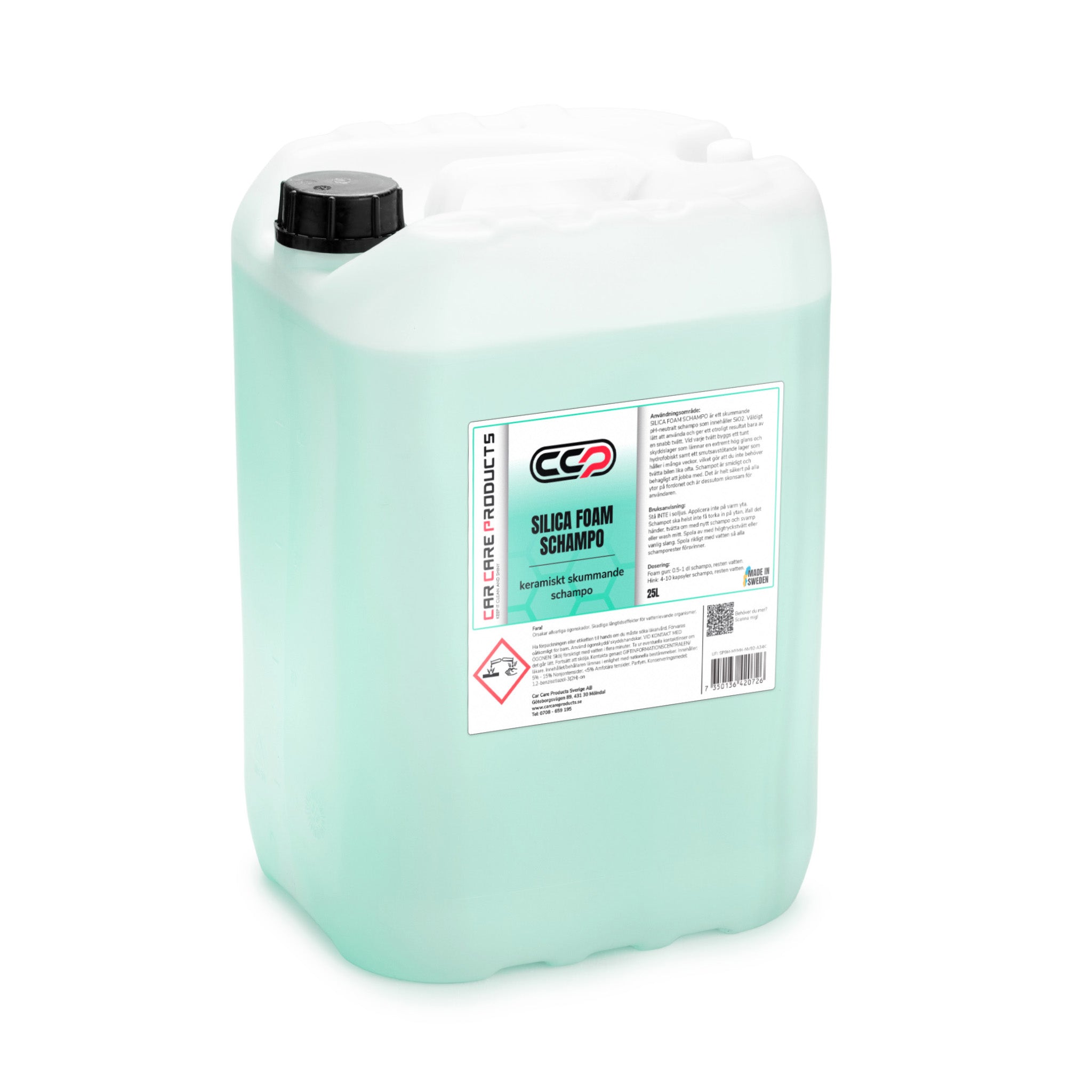 Silica Foam Schampo - carcareproducts