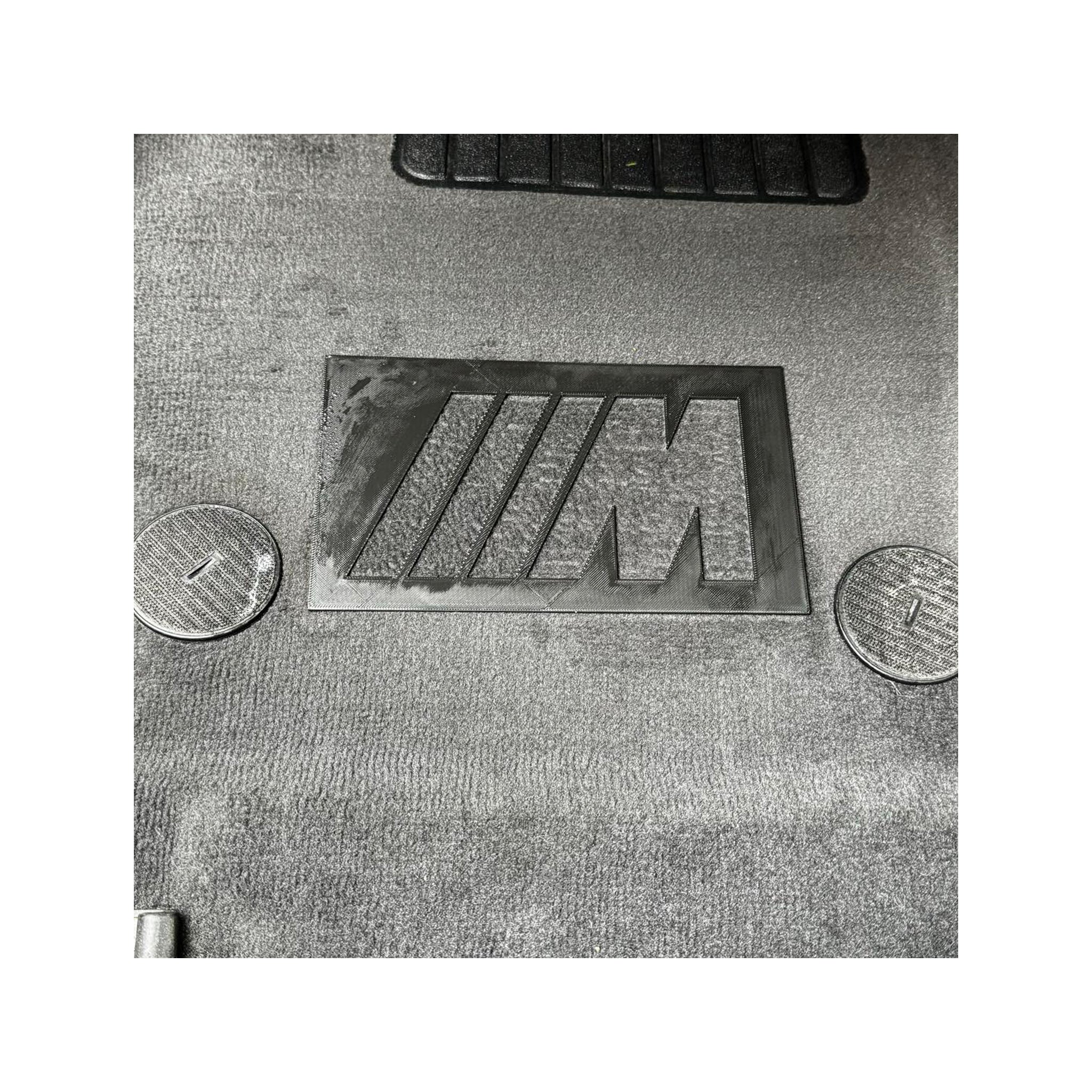 Stencil för Golvmattor - BMW M Sport