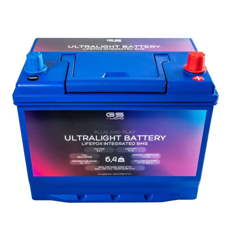 Batteri 70Ah LifePo4 13.2V - CCA:2800A