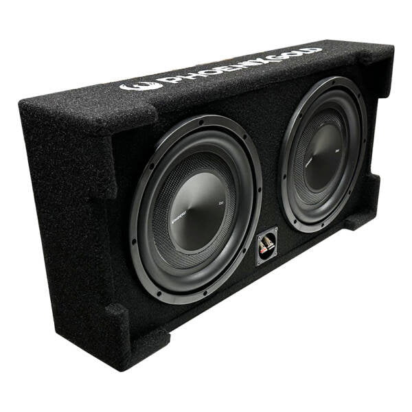 Phoenix Gold ZX210PBS - 700W Max Power Slim Passive Subwoofer Box