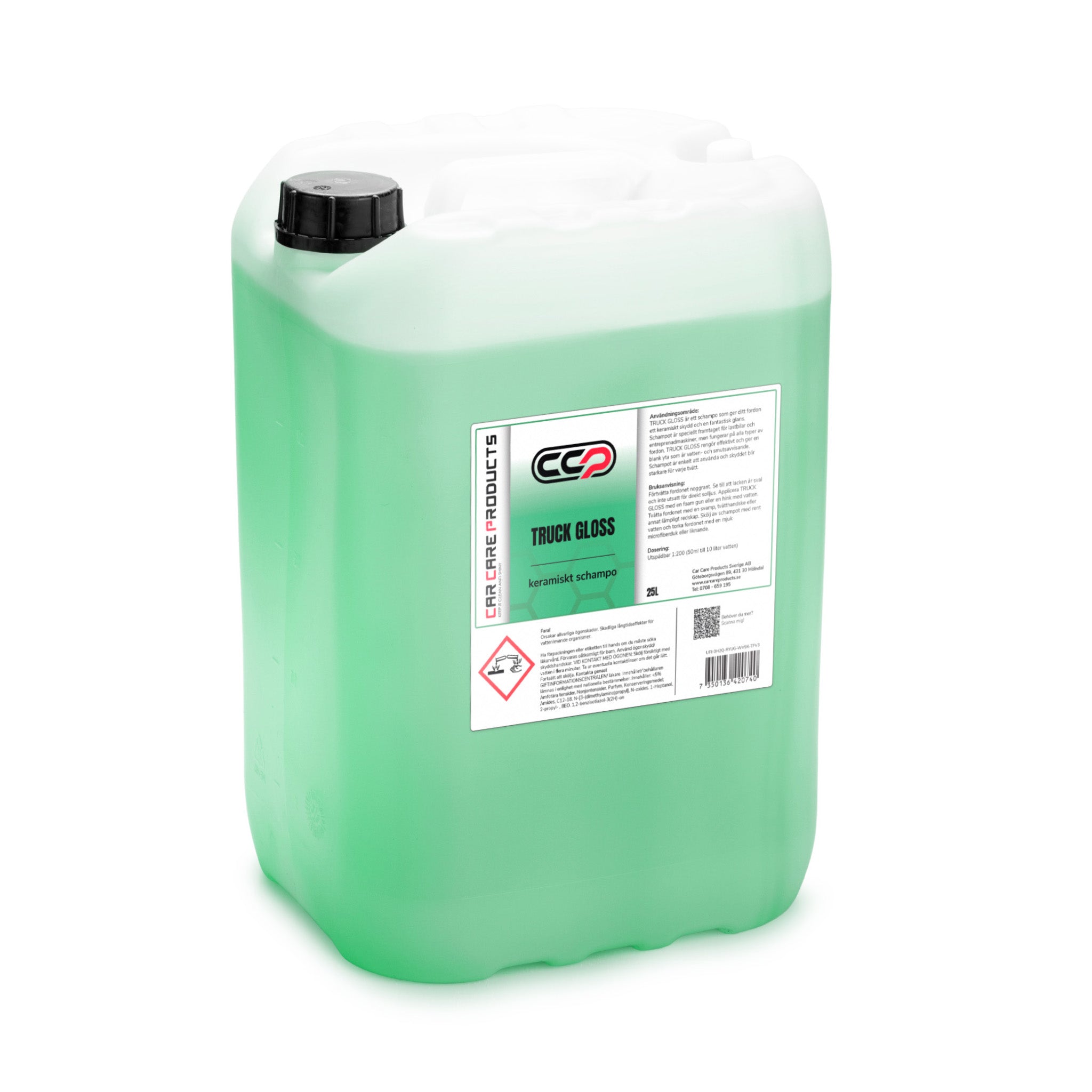 Car Care Products Truck Gloss - Keramiskt Schampo för truckar