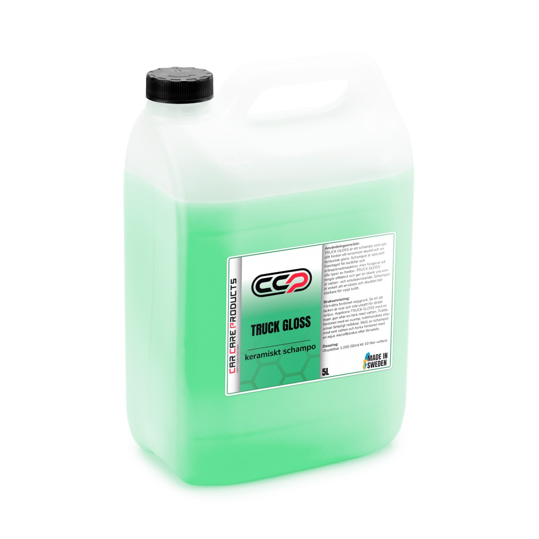 Car Care Products Truck Gloss - Keramiskt Schampo för lastbilar