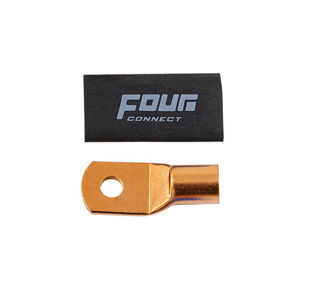 FOUR Connect 4-690389 STAGE3 OFC M8 ring terminal 35mm2, 20x black