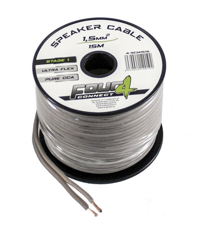 4Connect 4-SCM1515 Minispool 2x1.5mm2, 15m