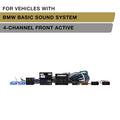 Phoenix Gold ZDT-BMW1 Active cable for BMW with Basic Sound System with a Quadlock