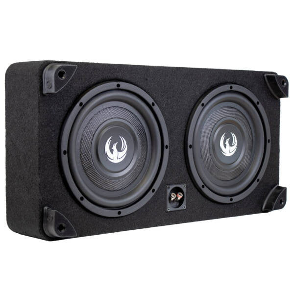 Phoenix Gold ZX210PBSi 700W Max Down-Firing Slim Dual 10″ Loaded Enclosure – 2Ω