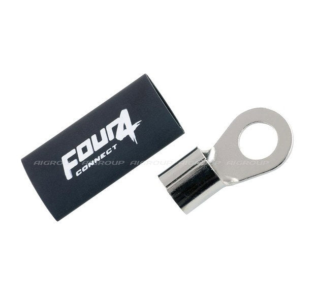 4Connect 4-690924 M12 ring kabelsko 50mm², 1x svart