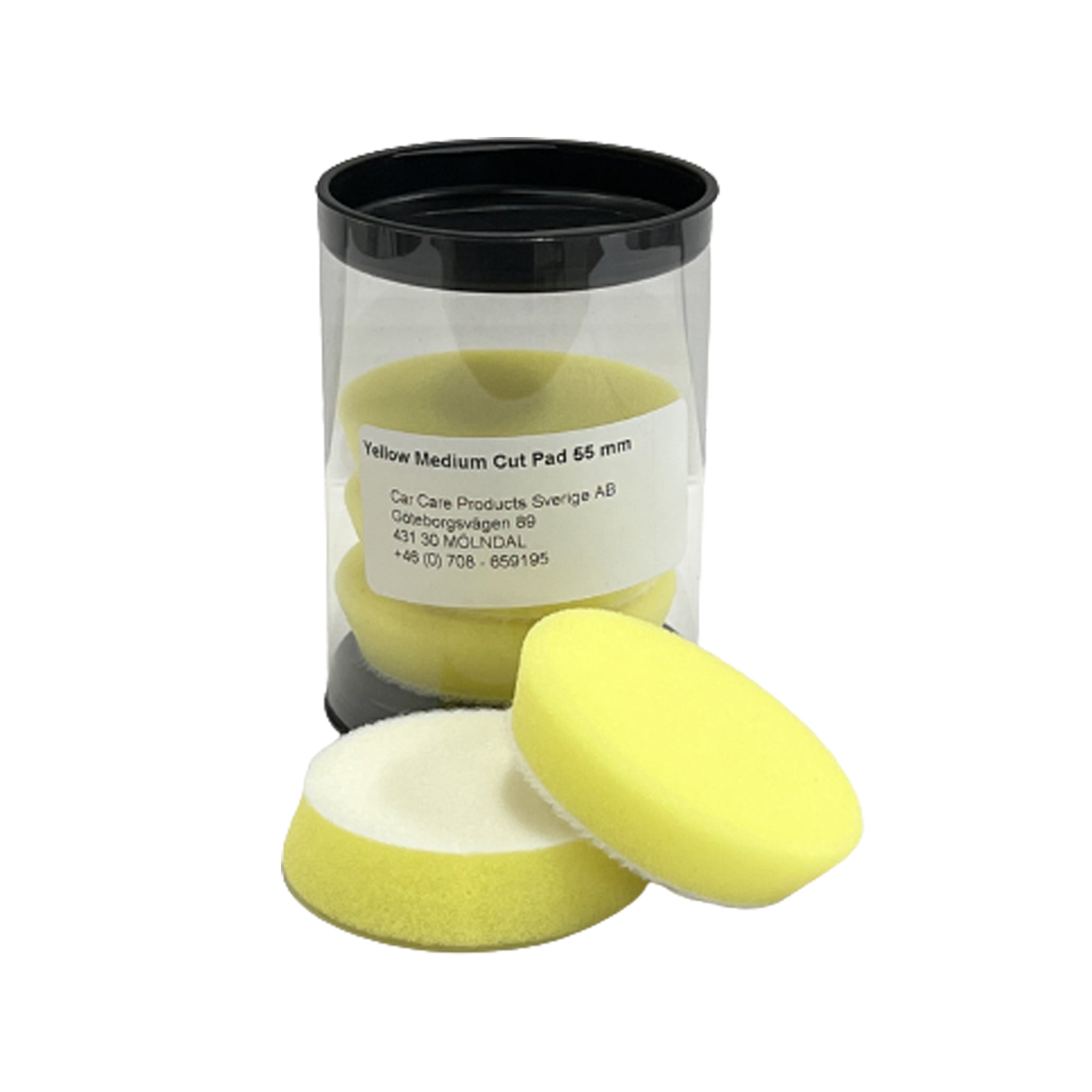 Car Care Products - Yellow Medium Foam Pad 2" (50/65mm) medium polertrissa
