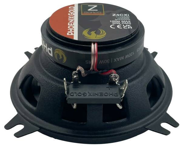 Phoenix Gold Z4CXi – 4 Inch Coaxial Speakers | Compact Basket Design For Easy Installation | Robust High Quality Construction