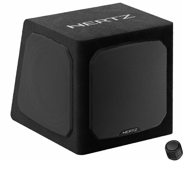 Hertz 8" aktiv baslåda med dubbla passiva element
