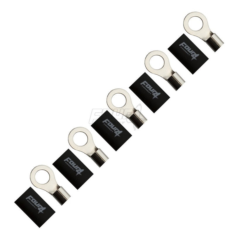 4Connect 4-690966 M12 Ring Kabelsko 20mm², 5x Svart