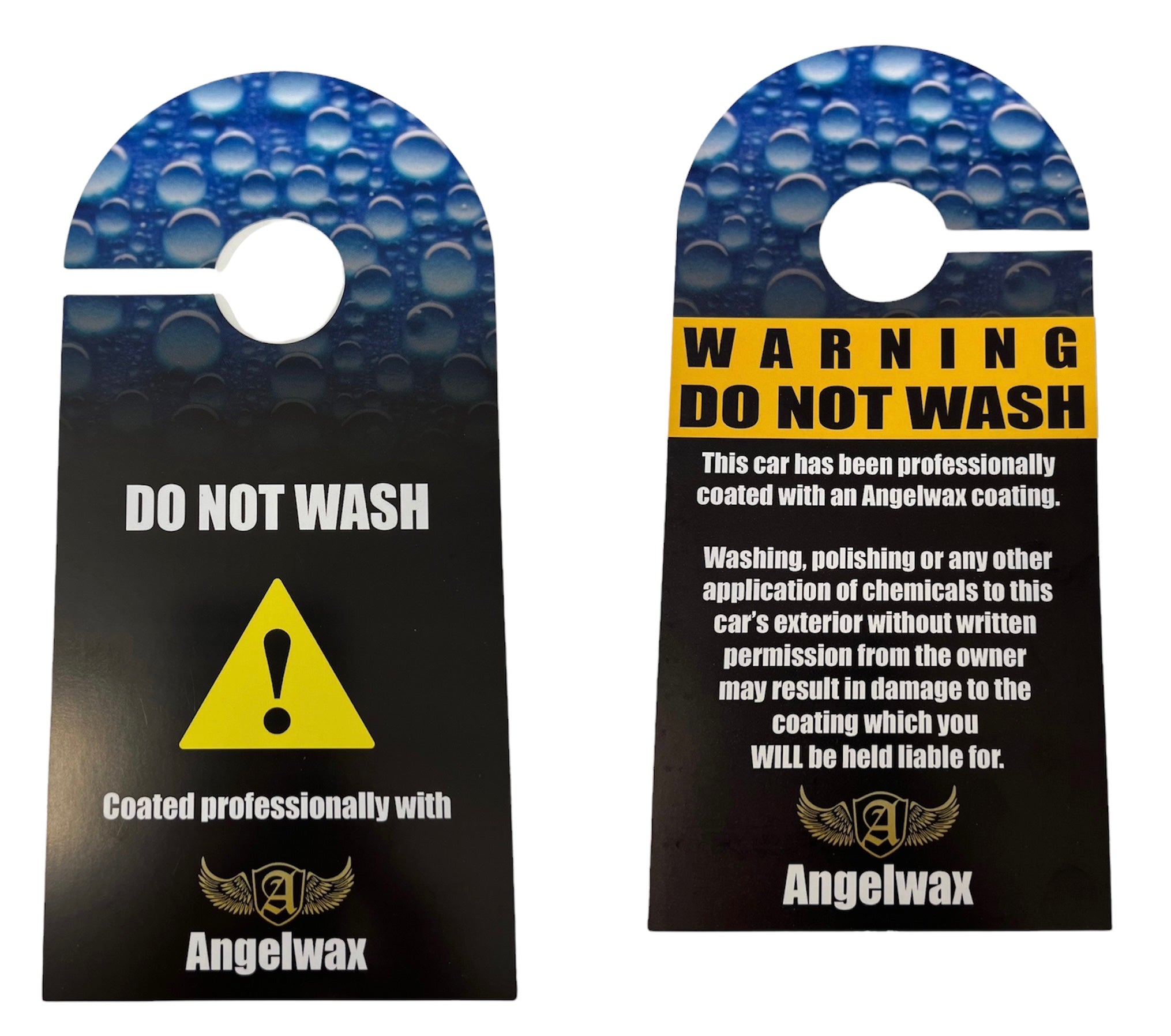 Angelwax - Do Not Wash dekal