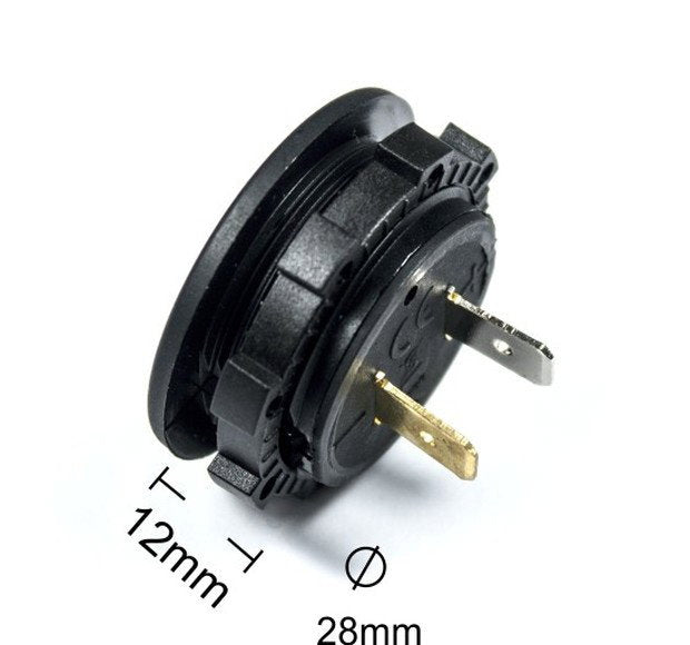 4Connect 4-600154 Vattentät spänningsdisplay 9-24V