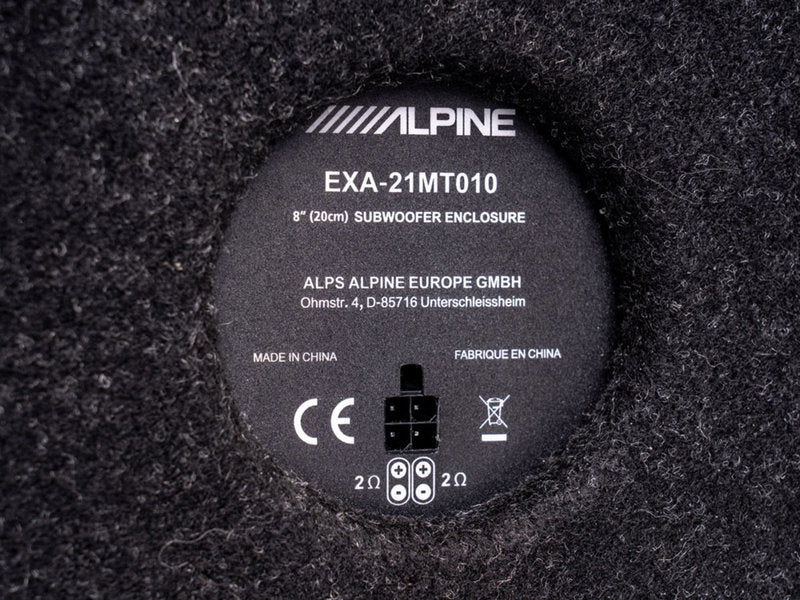 Alpine Adventure sound Subwooferbox for MB Sprinter 907