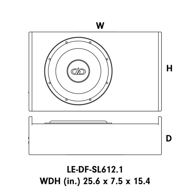 DD Audio LE-DF-SL612