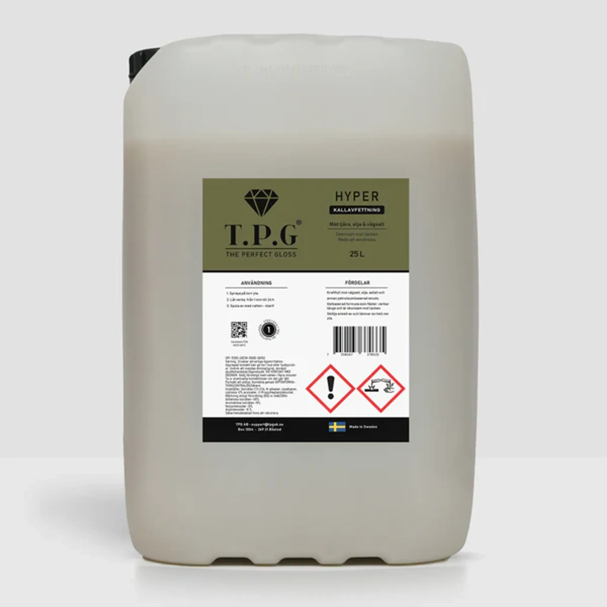 TPG Hyper - Kallavfettning 25L