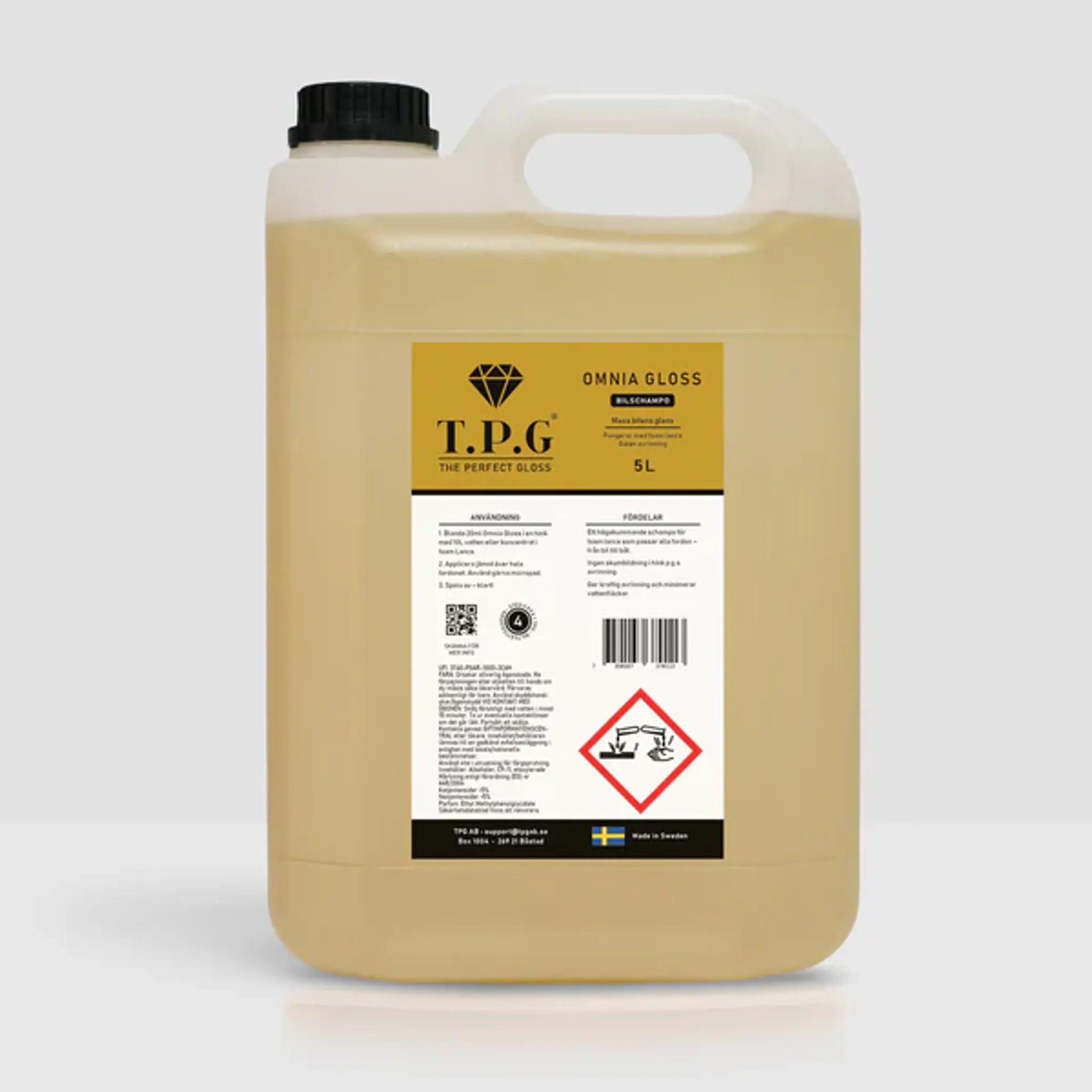 TPG Omnia Gloss - Schampo 5L