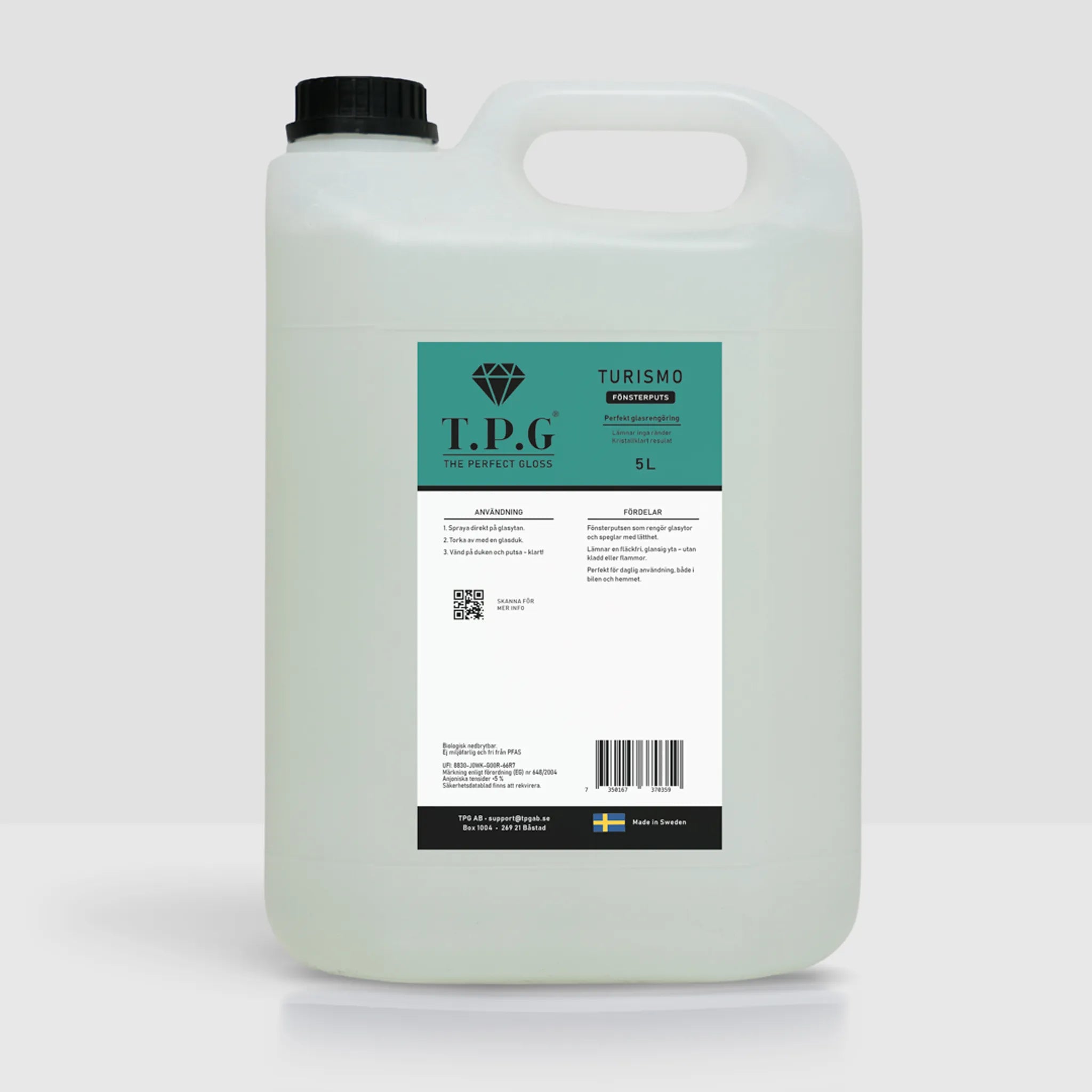 TPG Turismo Gel - Fönsterputs 5L