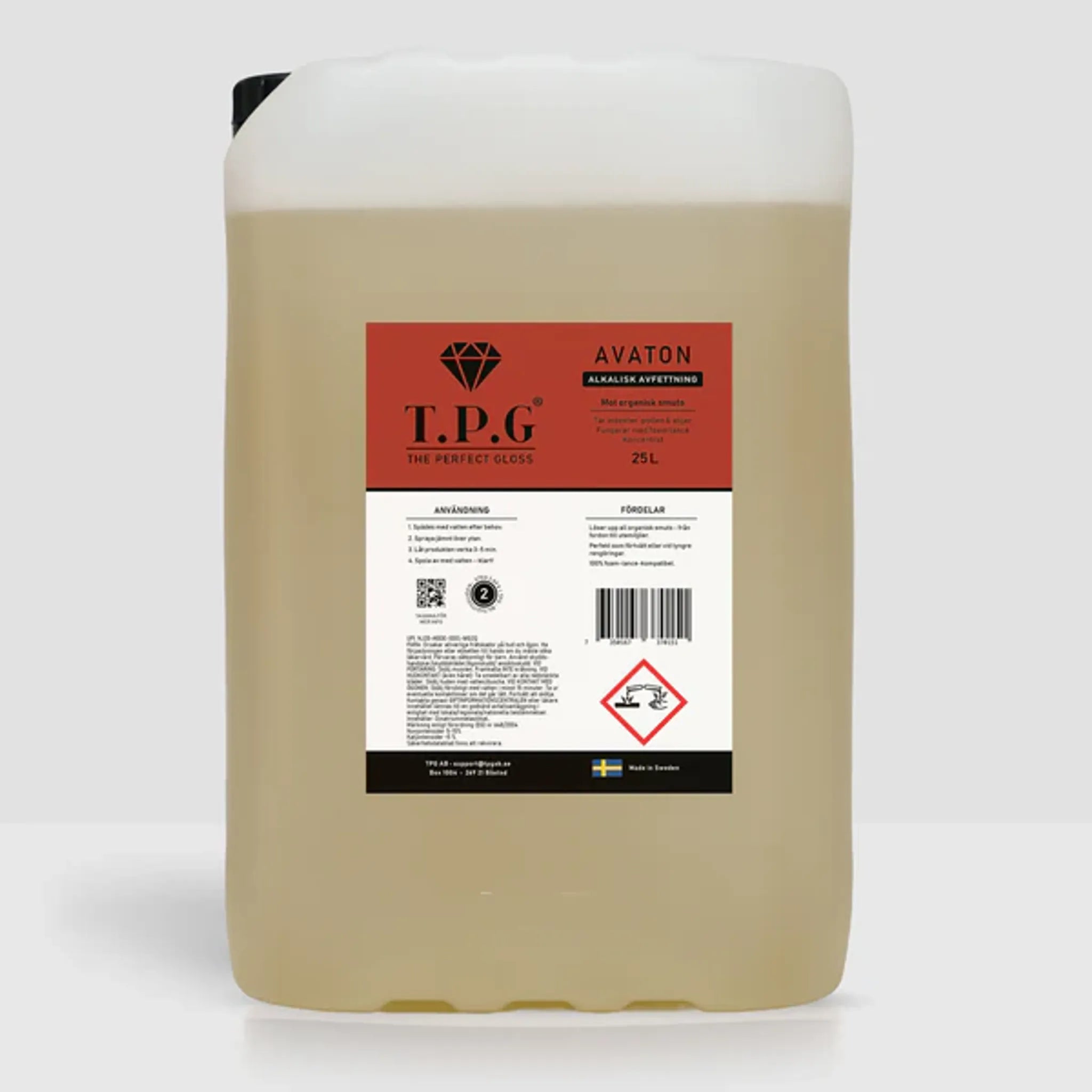 TPG Avaton - Alkalisk Avfettning 25L