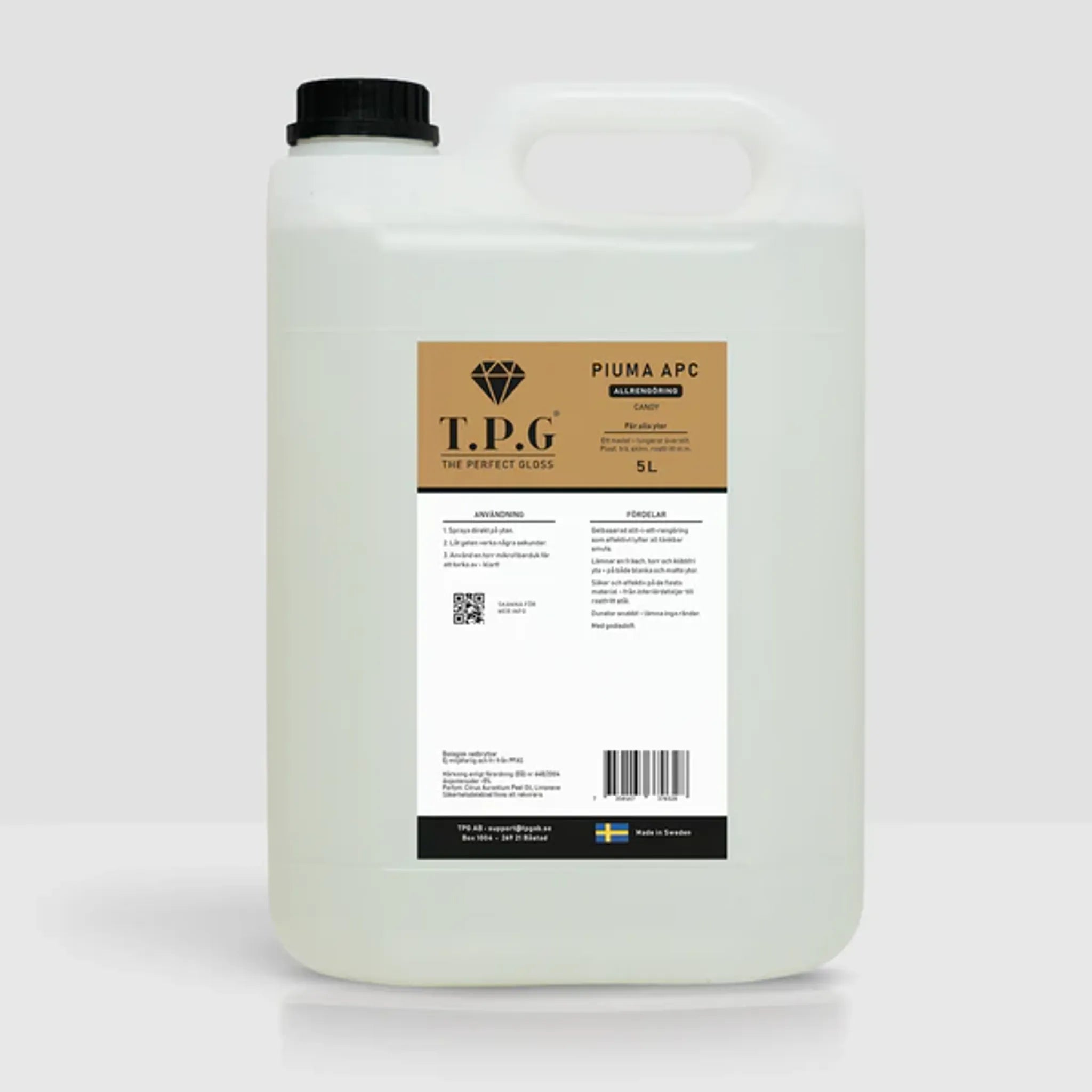 TPG Piuma APC - Allrengörning | 5 Liters