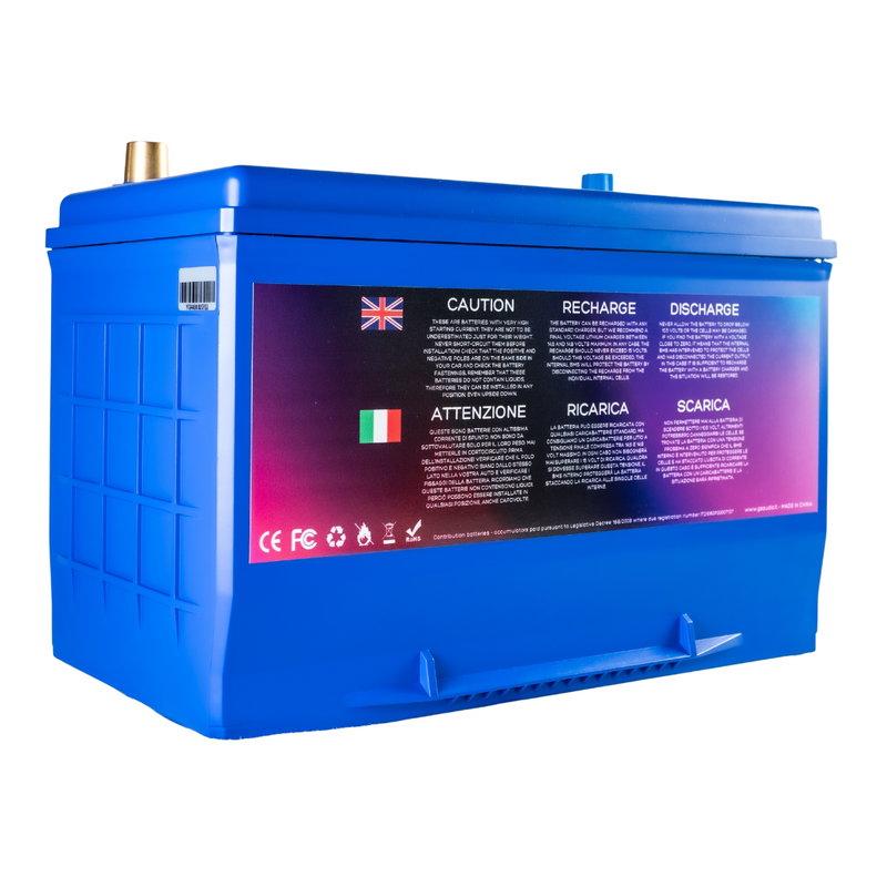 Batteri 100Ah LifePo4 13.2V - CCA:3800A