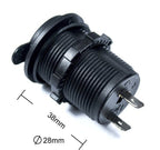 4Connect 4-600152 Vattensäker Eluttag 12/24V