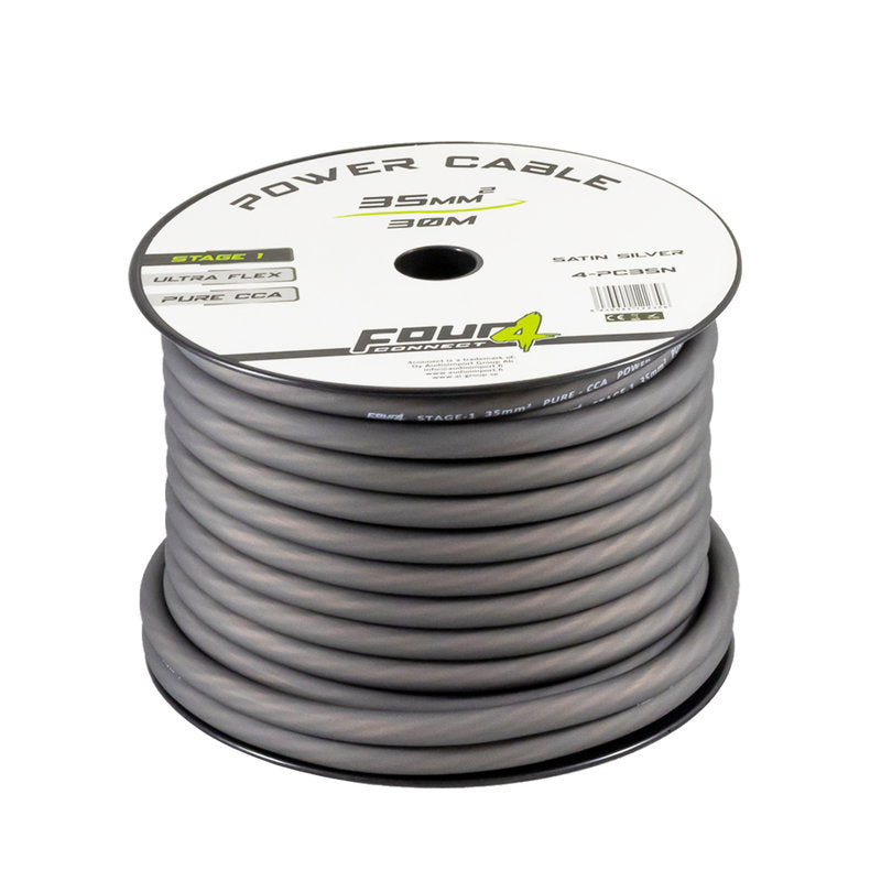 4CONNECT 35mm2 strömkabel mörkgrå 30m