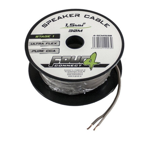 4Connect 4-SCM07530 minispool 2x0.75mm2, 30m