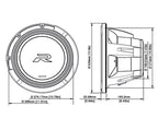 Alpine Type-R 12'' subwoofer (2 ohm + 2 ohm)