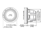 ALPINE 8'' TYPE-R SUBWOOFER (2 OHM + 2 OHM)
