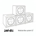 Loud as Hell 1x12" Midbaslåda