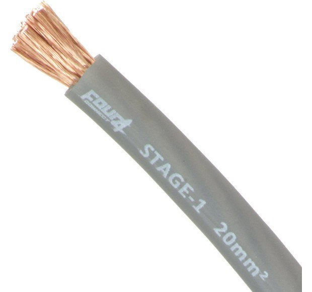 4Connect 4-PC20N strömkabel 20mm2 mörkgrå 50m