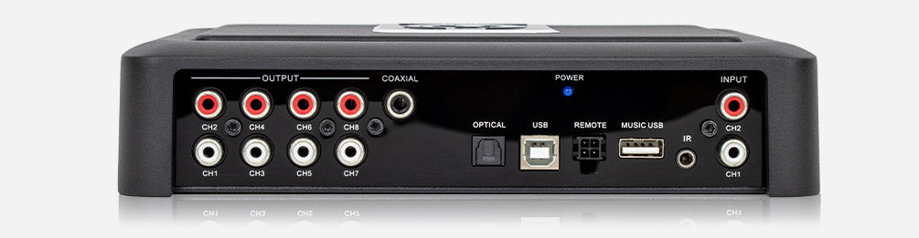 Phoenix Gold ZDA4.8-UNI3 Universal 4-CH DSP Amplifier Power-Up kit, 300cm long
