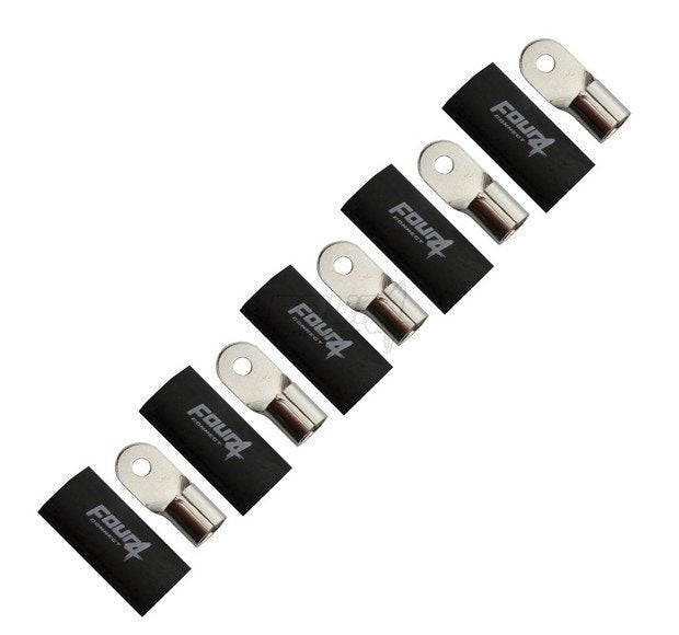 4Connect 4-690956 M6 Ring Kabelsko 50mm², 5x Svart