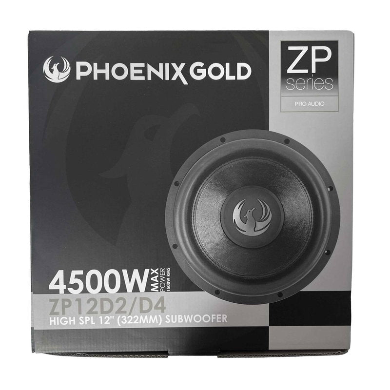 Phoenix Gold ZP12D4 – 12″ STREETBASS SUBWOOFER