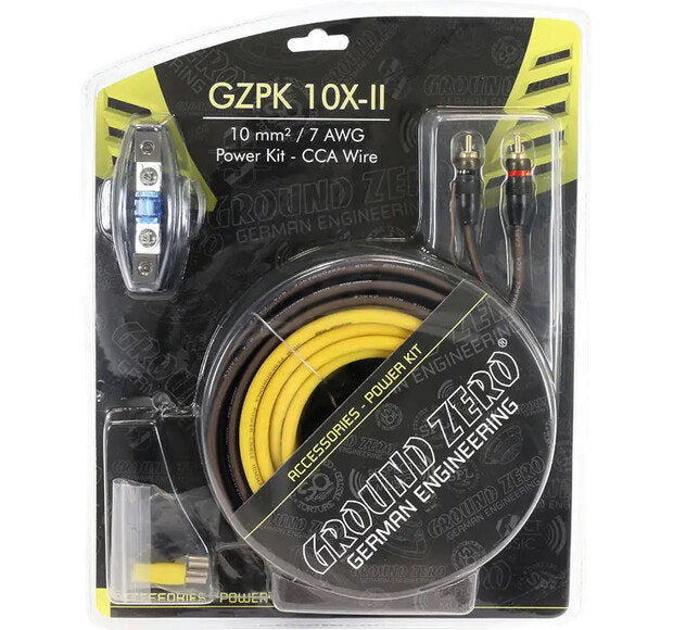 Ground Zero Cable kit 10mm2