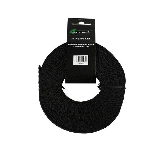 4Connect Svart nylonstrumpa 12/25mm