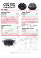 GS Audio TW-25
