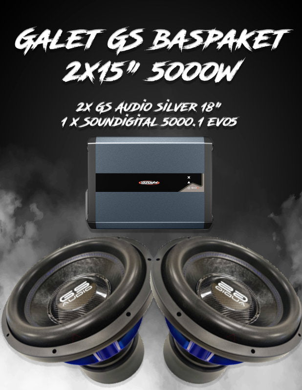 Galet GS baspaket 2x18" 5000W