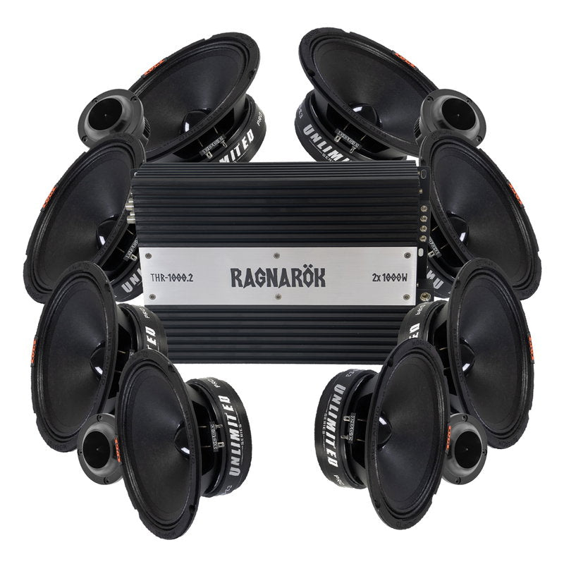 Edge EDUPRO8 8x8" Amp kit