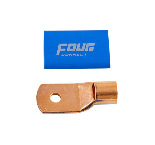 FOUR Connect 4-690393 STAGE3 OFC M8 ring terminal 70-100mm2, 10x blue