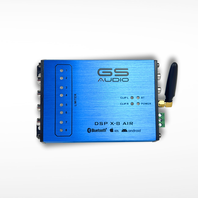 GS Audio X8-DSP MK2 - 8 kanals dsp