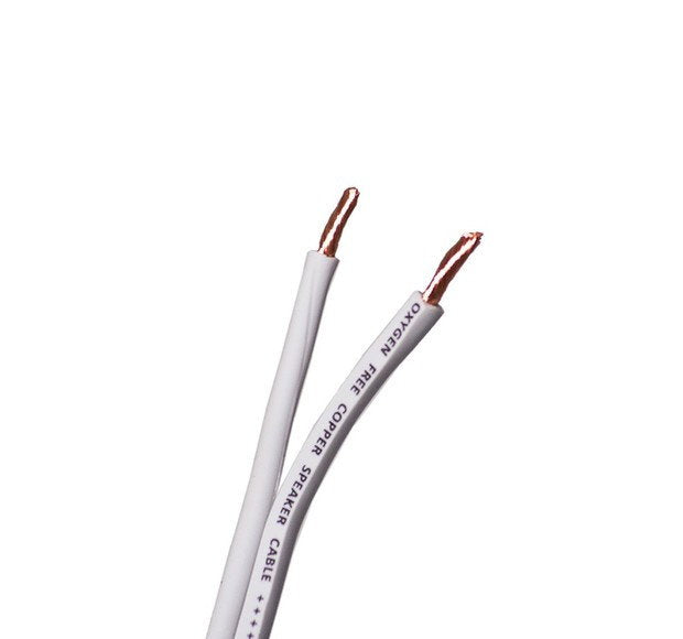 4Connect 4-800268 OFC-speakercable white 2x2.5mm2, 200m